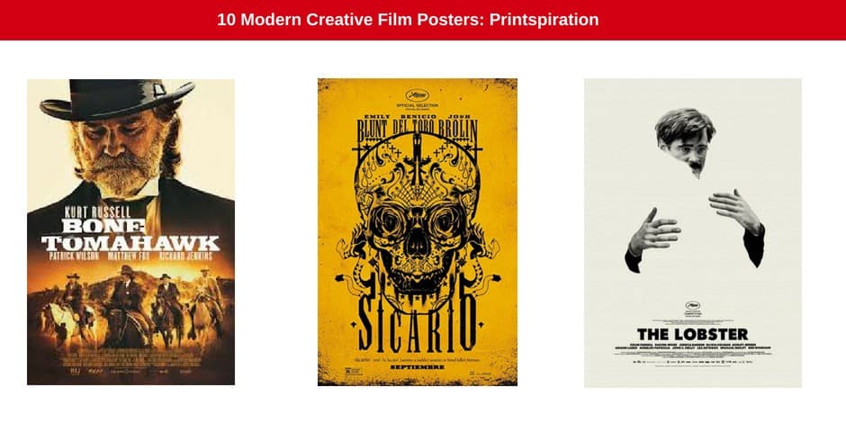 10 Modern Creative Film posters Printspiration